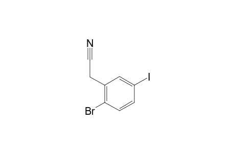 2-(2-Bromo-5-iodophenyl)acetonitrile