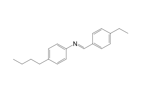 4-Butyl-N[(1 E)-(p-ethylphenyl)methylene]-aniline