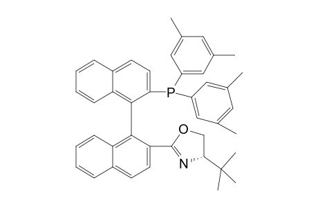 (S)-4-tert-Butyl-2-((S)-2'-(bis(3,5-dimethylphenyl)phosphino)-1,1'-binaphthyl-2-yl)-4,5-dihydrooxazole