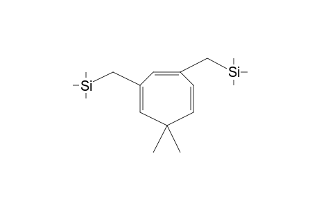 1,3,5-Cycloheptatriene, 7,7-dimethyl-2,4-bis(trimethylsilylmethyl)-