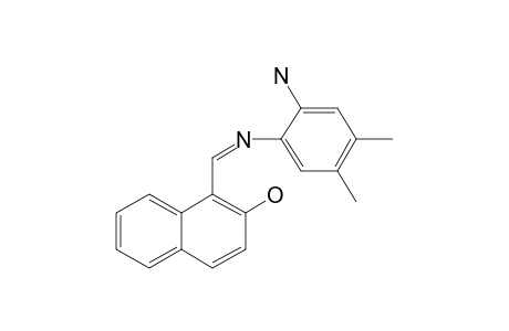 o-Hydroxynaphthylidene-4,5-dimethyl-o-phenylenediamine