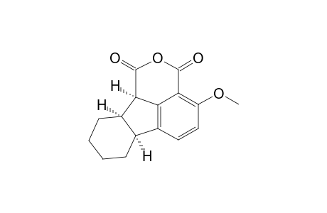 (6b.alpha.,10a.alpha.,10b.alpha.)-7,8,9,10,10a,10b-hexahydro-4-methoxy-1H-fluoreno[1,9-cd]pyran-1,3(6bH)-dione