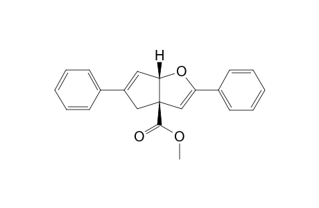 (3aR,6aS)-methyl 2,5-diphenyl-4,6a-dihydro-3aH-cyclopenta[b]furan-3a-carboxylate