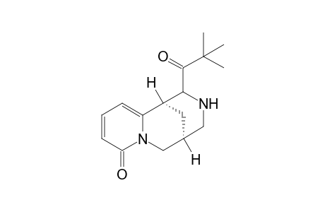 (-)-(1R,5S)-6.alpha.-(2,2-Dimethylpropionyl)-1,2,3,4,5,6-hexahydro-1,5-methanopyrido[1,2-a][1,5]diazocin-8-one
