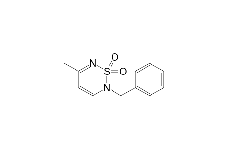 2-Benzyl-5-methyl-1,2,6-thiadiazine-1,1-dioxide