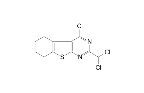 4-chloro-2-(dichloromethyl)-5,6,7,8-tetrahydrobenzo[b]thieno[2,3-d]pyrimidine