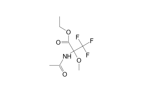 Ethyl 2-(acetylamino)-3,3,3-trifluoro-2-methoxypropanoate