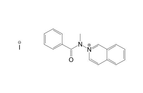 2-[N-Benzoyl-N-methylamino]isoquinolinium Iodide