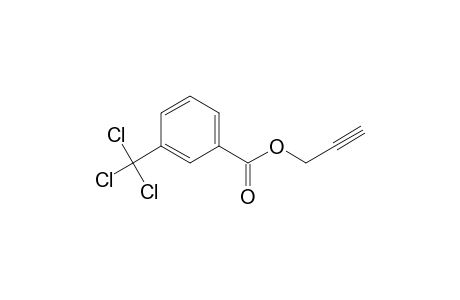 Benzoic acid, 3-(trichloromethyl)-, 2-propynyl ester