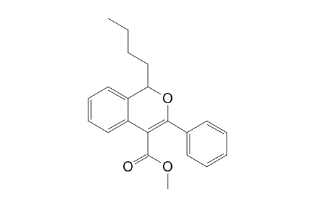 1-Butyl-4-(methoxycarbonyl)-3-(phenyl)benzo[c]pyran