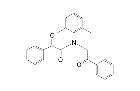 N-(2,6-Dimethylphenyl)-2-oxo-N-(2-oxo-2-phenylethyl)-2-phenylacetamide