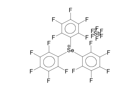 TRIS(PENTAFLUOROPHENYL)SELENINIUM HEXAFLUOROANTIMONATE