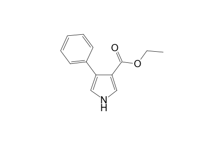 Ethyl 4-phenylpyrrole-3-carboxylate