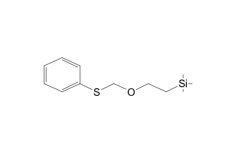 Trimethyl-[2-(phenylsulfanylmethoxy)ethyl]silane