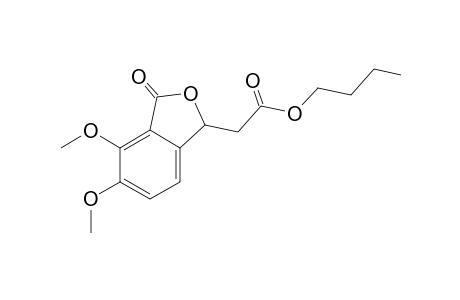 n-Butyl 2-(4,5-dimethoxy-3-oxo-1,3-dihydroisobenzofuran-1-yl)acetate