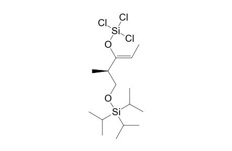 (2Z,4S)-5-(TRIISOPROPYLSILYLOXY)-4-METHYL-3-TRICHLOROSILYLOXY-2-PENTENE