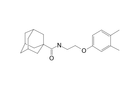 Adamantane-1-carboxamide, N-[2-(3,4-dimethylphenoxy)ethyl]-