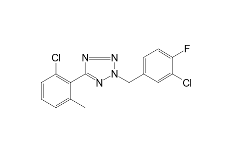 2-(3-chloro-4-fluorobenzyl)-5-(6-chloro-o-tolyl)-2H-tetrazole