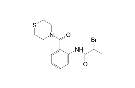 2-bromo-2'-(thiomorpholinocarbonyl)propionanilide