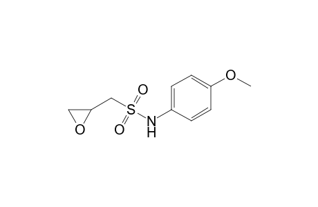 2,3-EPOXYPROPANE-N-(4-METHOXYPHENYL)-1-SULFONAMIDE