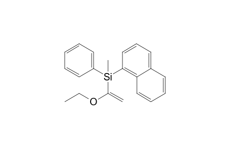 (1-Ethoxyethenyl)methyl(naphth-1-yl)phenylsilane