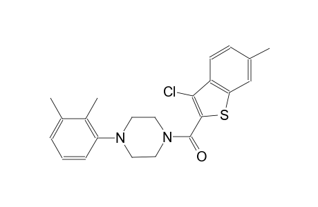 1-[(3-chloro-6-methyl-1-benzothien-2-yl)carbonyl]-4-(2,3-dimethylphenyl)piperazine