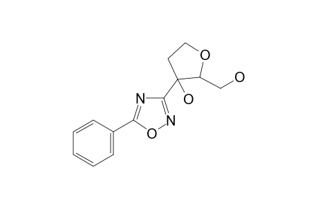 2-methylol-3-(5-phenyl-1,2,4-oxadiazol-3-yl)tetrahydrofuran-3-ol