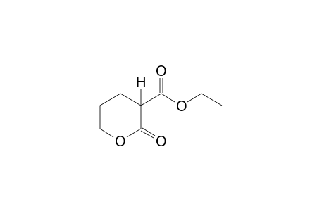 2-oxotetrahydro-2H-pyran-3-carboxylic acid, ethyl ester