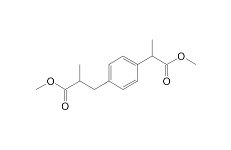 2-(4-(2-Carboxylpropyl)phenyl)propionic acid dimethyl ester