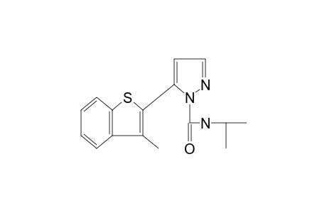 N-isopropyl-5-(3-methylbenzo[b]thien-2-yl)pyrazole-1-carboxamide