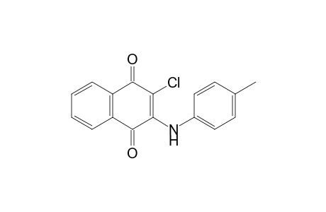 2-chloro-3-(p-toluidino)-1,4-naphthoquinone