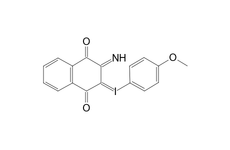 3-[(p-Methoxyphenyl)iodonio]-1,4-naphthoquinon-2-imide