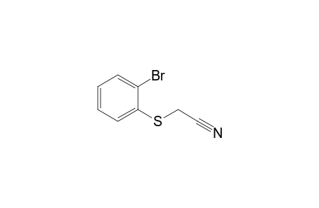 2-(2-Bromophenyl)sulfanylacetonitrile