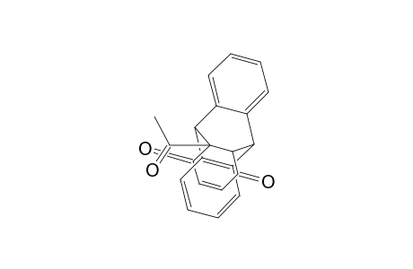 9,10[1',2']-Benzenoanthracene-1,4-dione, 4a-acetyl-4a,9,9a,10-tetrahydro-, cis-(.+-.)-