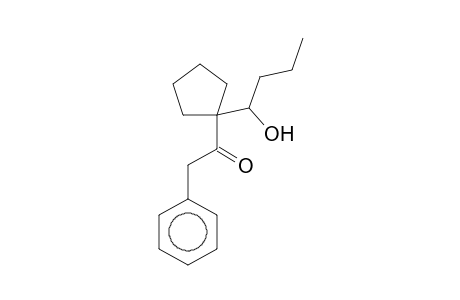 1-[1-(1-Hydroxy-butyl)-cyclopentyl]-2-phenyl-ethanone