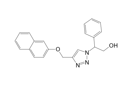 2-{4-[(2-naphthyloxy)methyl]-1H-1,2,3-triazol-1-yl}-2-phenylethanol