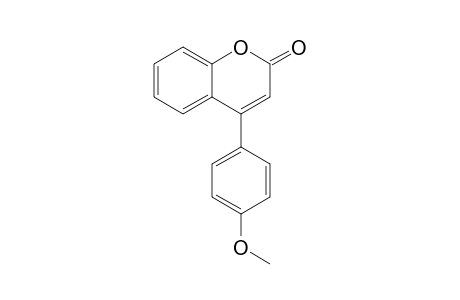 4-(4-METHOXYPHENYL)-2H-1-BENZOPYRAN-2-ONE