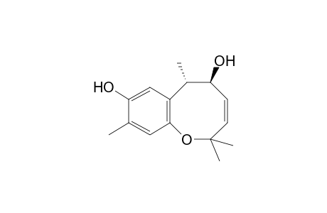 (3Z,5S,6S)-2,2,6,9-tetramethyl-5,6-dihydro-1-benzoxocin-5,8-diol