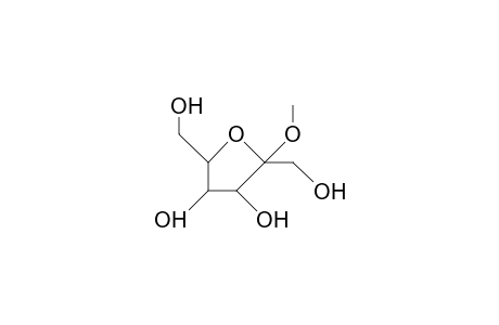 METHYL-BETA-D-SORBOSE,(FURANOSID)