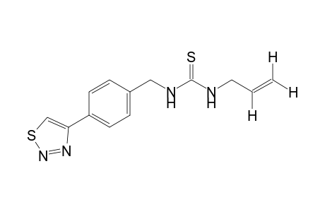 1-allyl-3-[p-(1,2,3-thiadiazol-4-yl)benzyl]-2-thiourea
