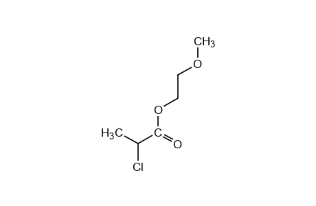 2-chloropropionic acid, 2-methoxyethyl ester