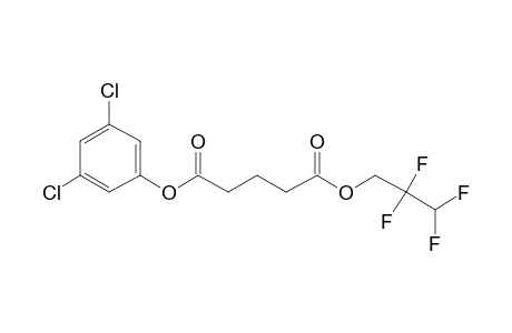 Glutaric acid, 2,2,3,3-tetrafluoropropyl 3,5-dichlorophenyl ester