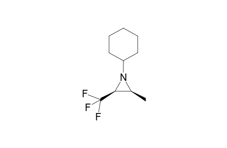 cis-1-Cyclohexyl-2-methyl-3-(trifluoromethyl)aziridine