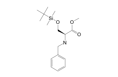 N-BENZYL-(TERT.-BUTYLDIMETHYLSILYLOXY)-SERINE-METHYLESTER