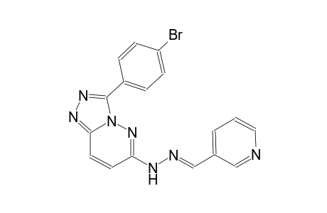 nicotinaldehyde [3-(4-bromophenyl)[1,2,4]triazolo[4,3-b]pyridazin-6-yl]hydrazone