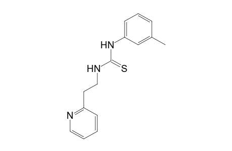 1-[2-(2-pyridyl)ethyl]-2-thio-3-m-tolylurea