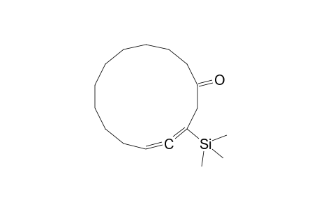 3-(Trimethylsilyl)cyclotetradeca-3,4-dien-1-one