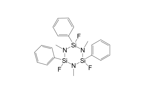 1,3,5-Trimethyl-2,4,6-tri(fluorophenyl)triazatrisilacyclohexane