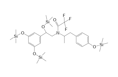 Fenoterol, N-TFA-O,O',O'',O'''-tetrakis-TMS