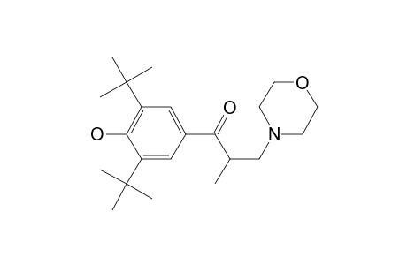 1-(4-Hydroxy-3,5-di-tert.-butylphenyl)-2-methyl-3-morpholinopropan-1-one